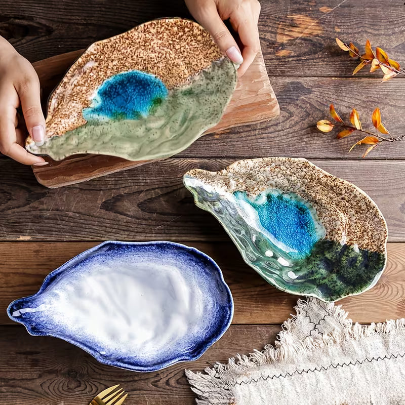 Oyster serving dish