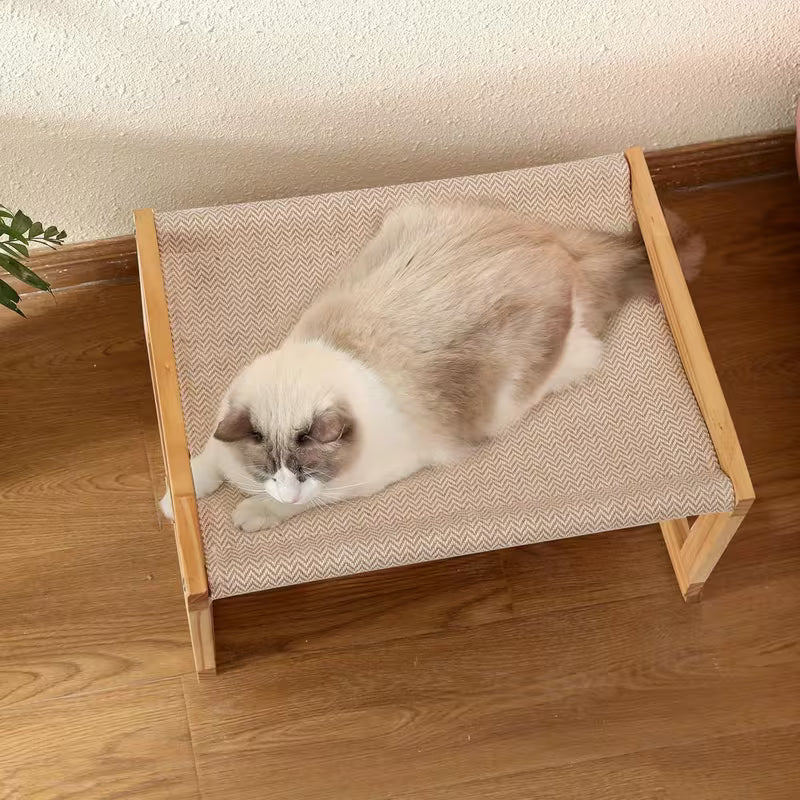 Cama elevada desmontável