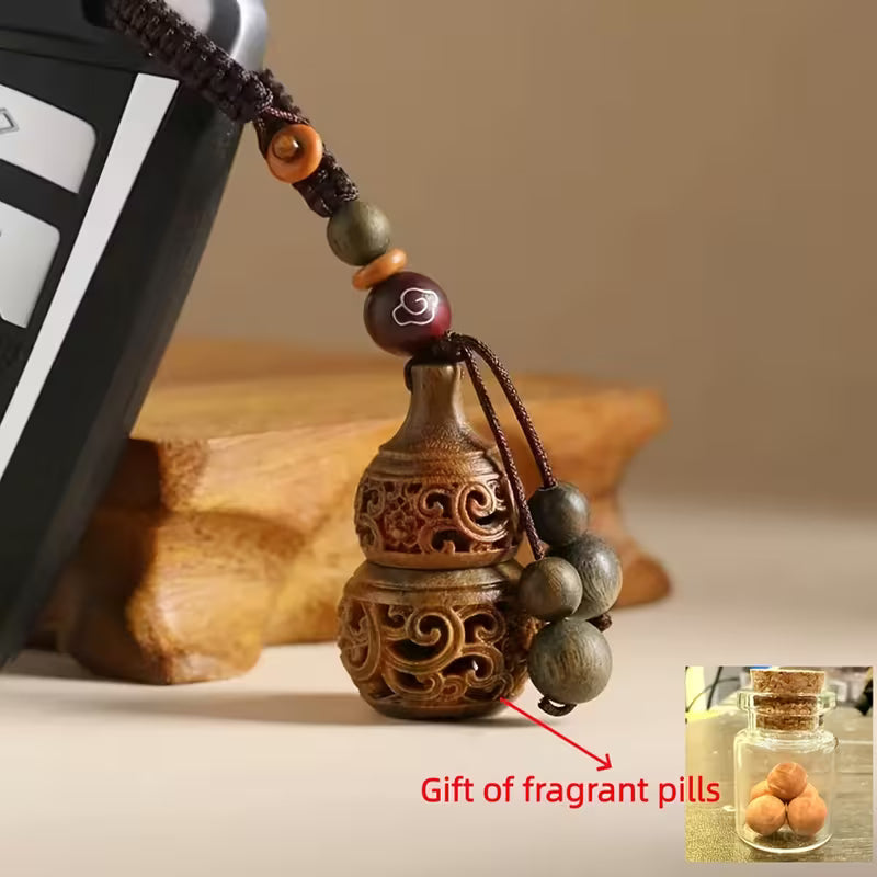 Chaveiro com pérolas perfumadas